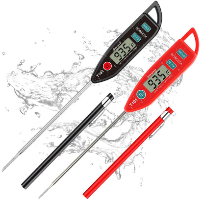 BOMATA Waterproof IPX7 Meat Thermometer, Food Thermometer