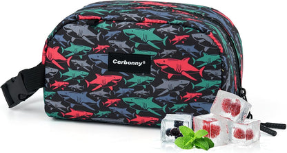 Cerbonny Freezable Cooler Bag for Work/School Travel - Mini Insulated Bag Fit For Yogurt