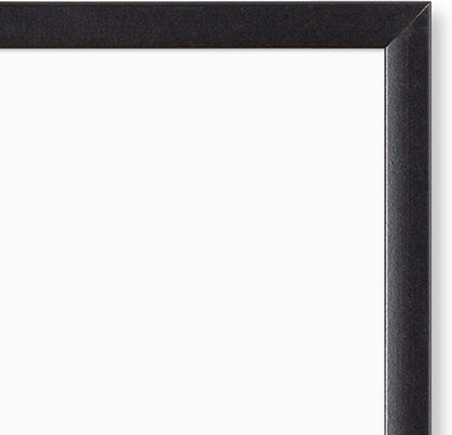 U Brands Framed Magnetic Weekly Calendar Dry Erase White Board, Office Supplies, Black Frame, with Marker, Magnet, 11” x 18”