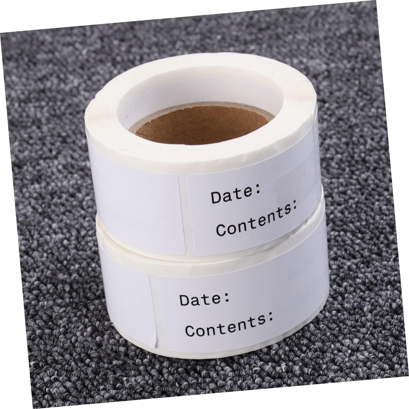 ARTIBETTER 2 Rolls Food Date Labels Adhesive Record Date Stickers for Kitchen DIY Classified Index Paste Waterproof and Sturdy Suitable for Food Storage and Organization