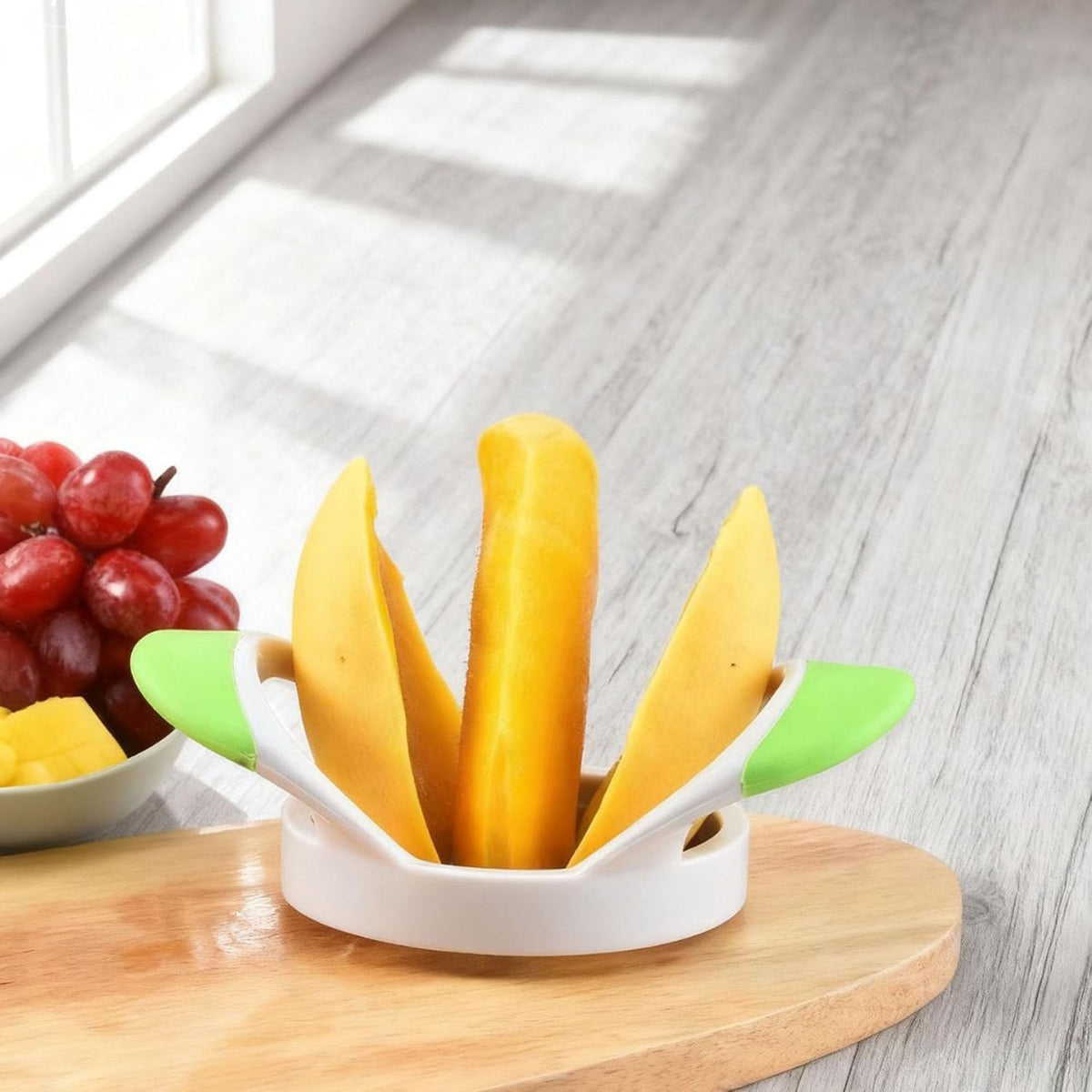 3Pcs Mango Slicer, Mango Cutter, Mango Peeler, Stainless Steel Fruit Tool