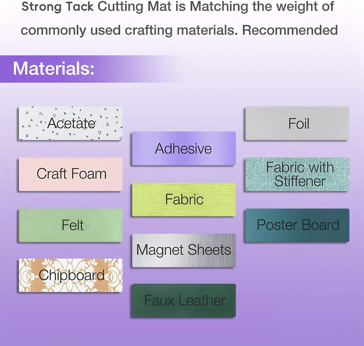 REALIKE 12x12 Light Cutting Mat Compatible with Cricut Maker 3/Maker 4/Maker/Explore 3/4/Air 2/Air/One(3 Mats), Gridded Adhesive Non-Slip Cut Mat for Crafts, Quilting, Sewing and All Arts