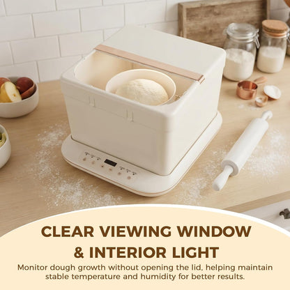 Foldable Bread Proofing Box, 25L Sourdough Proofer & Slow Cooker