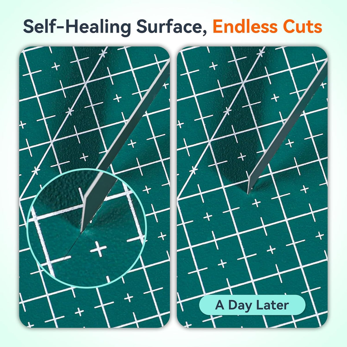 HTVRONT Cutting Mats 12x12, Compatible with Cricut Maker/Explore