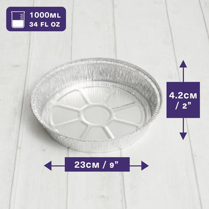 MATANA 25 Pack 10x14 Aluminum Pans, Lasagna Pan Disposable Baking Tin Foil Pan, Half Size Deep Steam Table Pan, Aluminum Tray, Great for Oven Roasting, Chafing, Heating, Serving Food, Parties