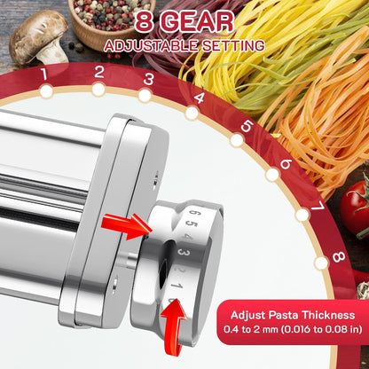 HOZODO Gourmet Pasta Press Attachment for KitchenAid Stand Mixers