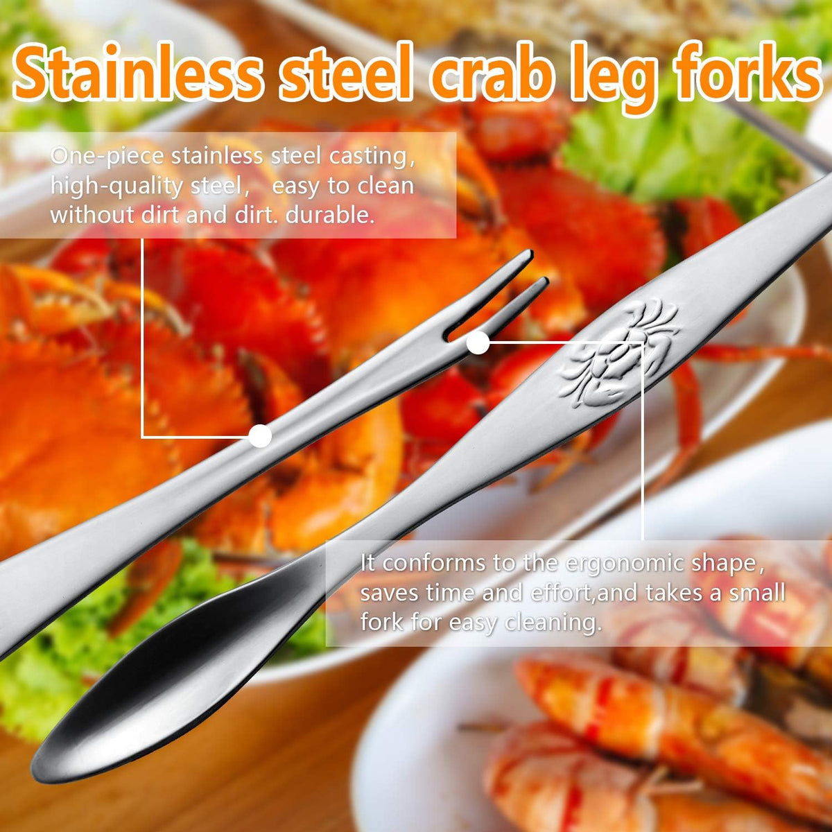 Crab Leg Crackers, Crab Crackers and Tools Set