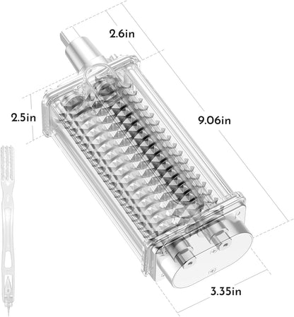 GVODE Meat Tenderizer Attachment for KitchenAid Stand Mixer, Steel Gears