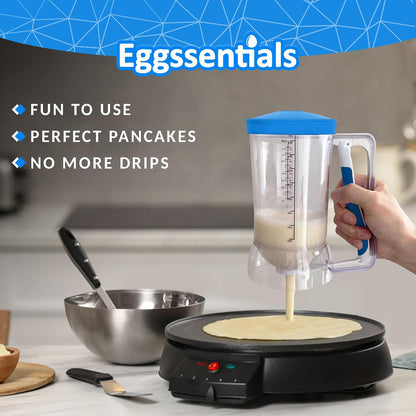 Eggssentials Pancake Batter Dispenser with Squeeze Handle Pancake Dispenser