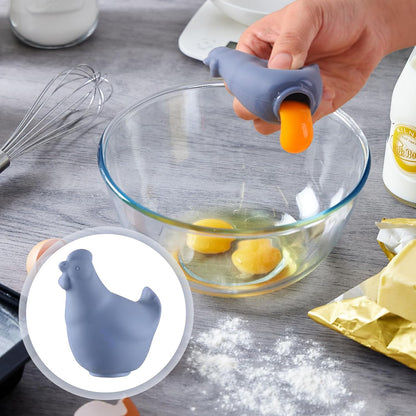 New Egg Separator Tool & Baking Tool,Silicone Egg Yolk Separator