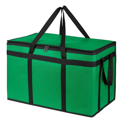 Bodaon Insulated Food Delivery Bag, XXXL Pizza Delivery Bags for Hot and Cold Food, Commercial, Large Capacity Reusable Warming Bag, Catering Cooler Bag for Rideshare, Warmers for Parties (Black, 1Pk)