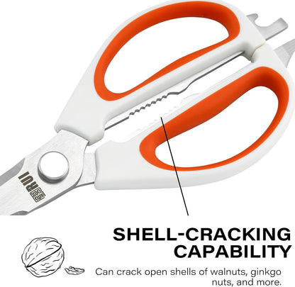 Kitchen Shears with Magnetic Holder Heavy Duty Magnetic Scissors for Fridge