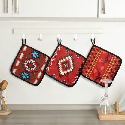 Bencailor 12 Pcs Christmas Wildflower Pot Holders with Pocket