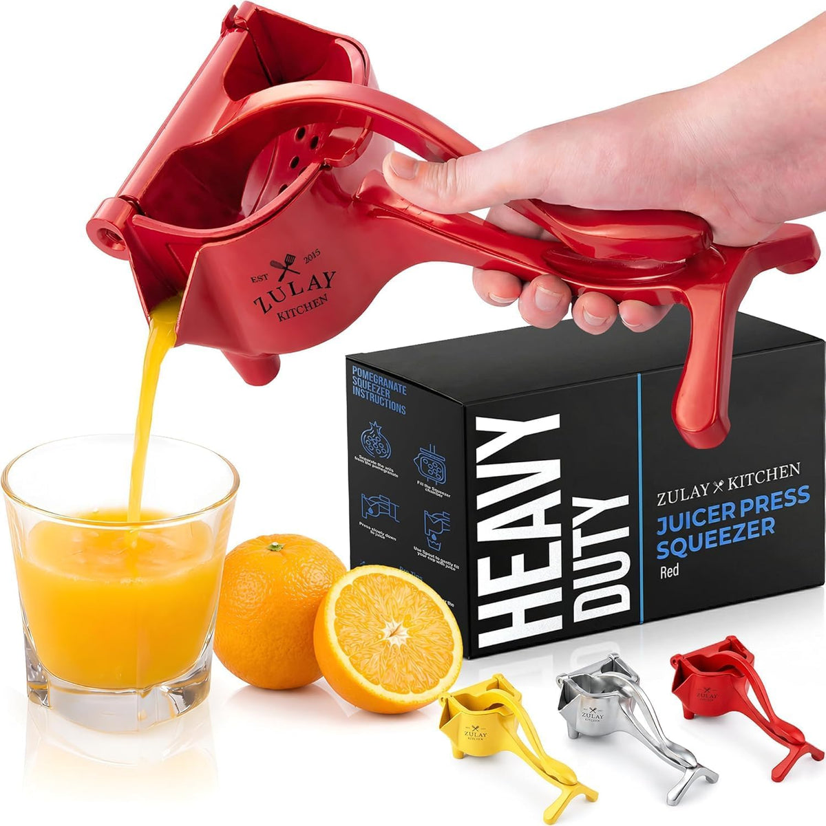 Zulay Kitchen Manual Fruit Juicer