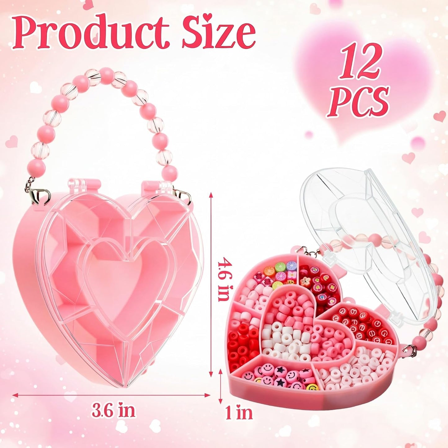 Cunno 6 Pack Valentines Day Containers Butterfly Shaped Food Containers Large Plastic Snack Box Food Storage with Handle Divided Serving Tray Portable Jewelry Organizer for Candy Fruit Purple