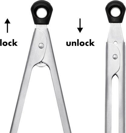 OXO Good Grips 12-Inch Stainless-Steel Locking Tongs
