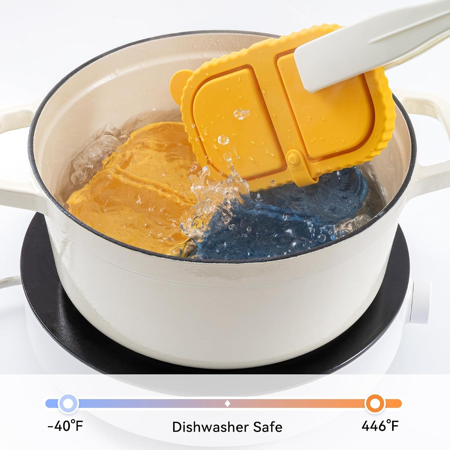 Silicone Reusable Snack Containers with Lids, 4 Pack 3 Compartment Bento Snack Boxes, Leakproof Food Storage Containers for Meal Prep, Lunch, Fruits, Kids & Adults, Dishwasher Safe