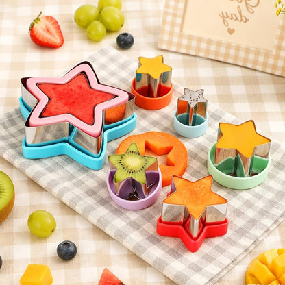 laxizar 10 Pcs Round Cookie Cutters Set Stainless Steel Biscuit Cutter
