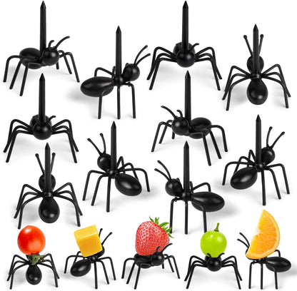 36pcs Mini Dinosaur Food Picks, Cute Cartoon Animal Fruit Toothpicks for Dinosaurs Birthday Party Bento Picks for Sandwiches, Snacks Desserts Accessory