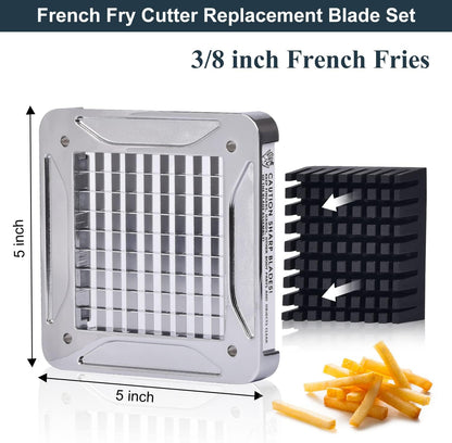 Sopito French Fry Cutter Replacement Stainless Steel Blade for V6, 1/4 Inch