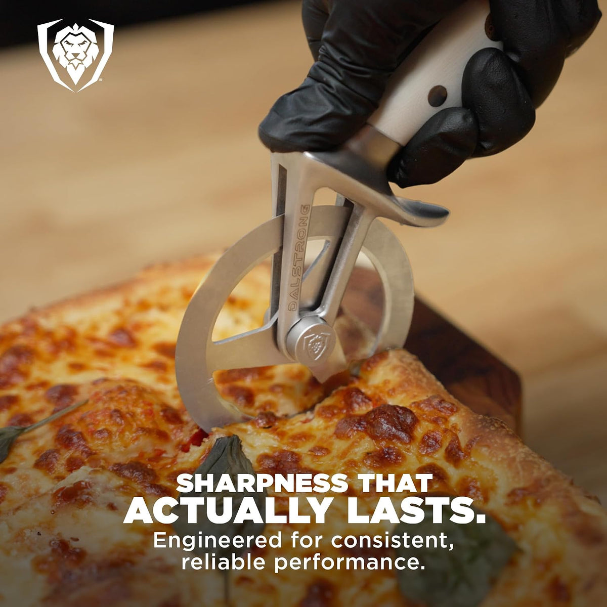 Dalstrong Orbit Razor Pizza Cutter Wheel - 304 Stainless Steel
