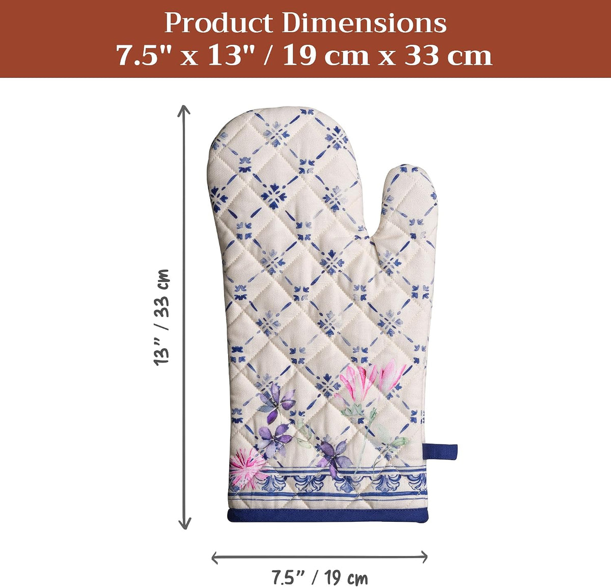 Maison d' Hermine Pot Holders 100% Cotton Potholders (8" x 8") - Colors A