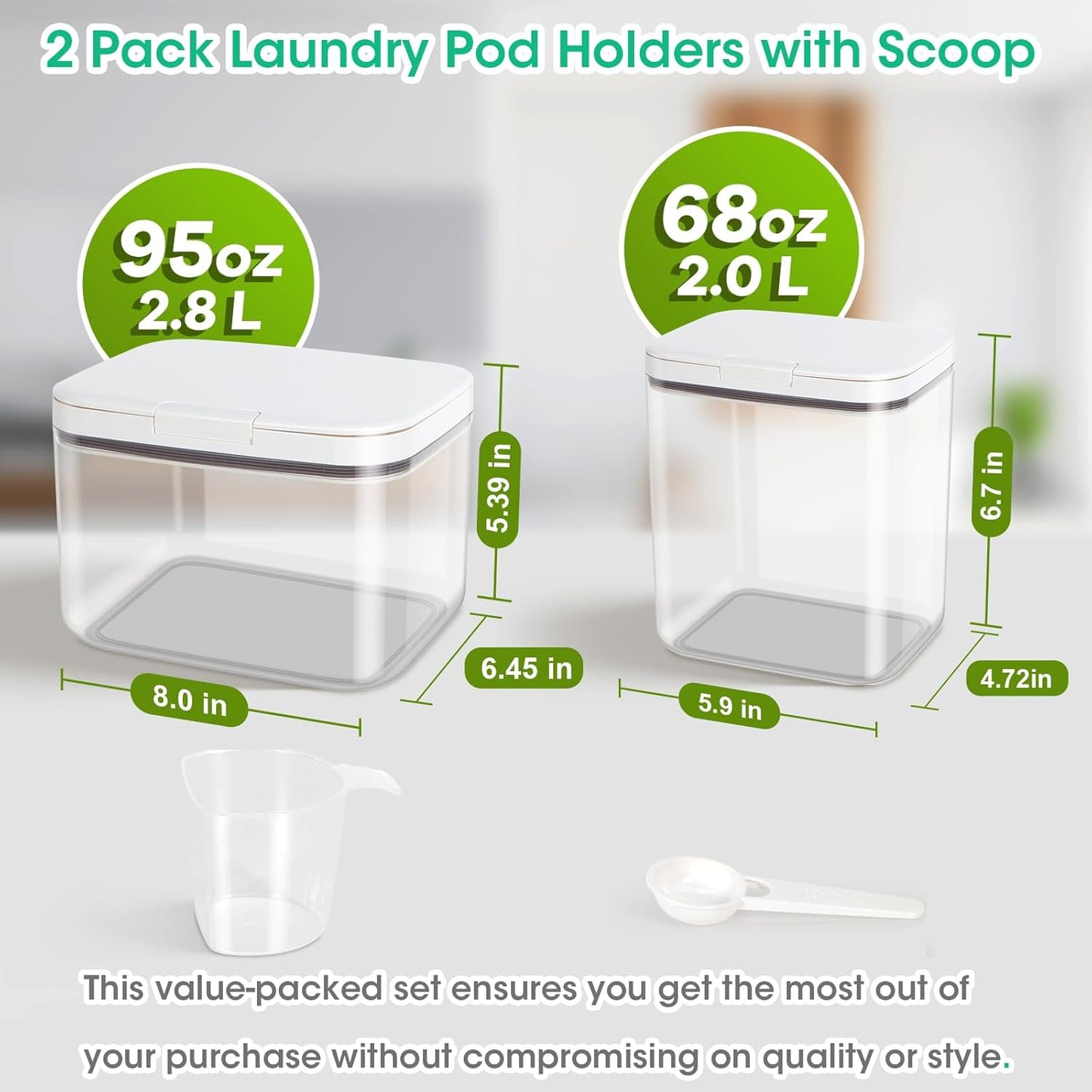 TBMAXS Rice Flour Storage Container - 6.5 Qt | 12 Lbs Crystal-Clear Plastic Food Storage Container Bin with Flip-up Lid, Dry Food Holder for Kitchen Pantry Organization and Storage