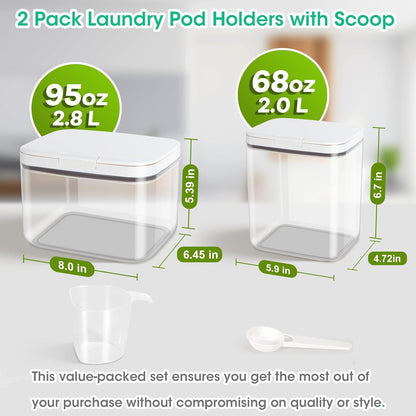 TBMAXS Versatile Storage Container Bin with Pop-up Lid & Scoop, Rice Flour Container Dog Cat Food Storage Container, Laundry Room Organization Household Essentials Kitchen Pantry Organizers