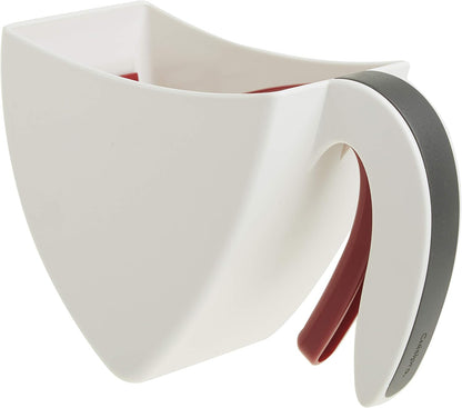 Cuisipro Scoop and Sift Flour Sifter, White, 3 cups, Medium