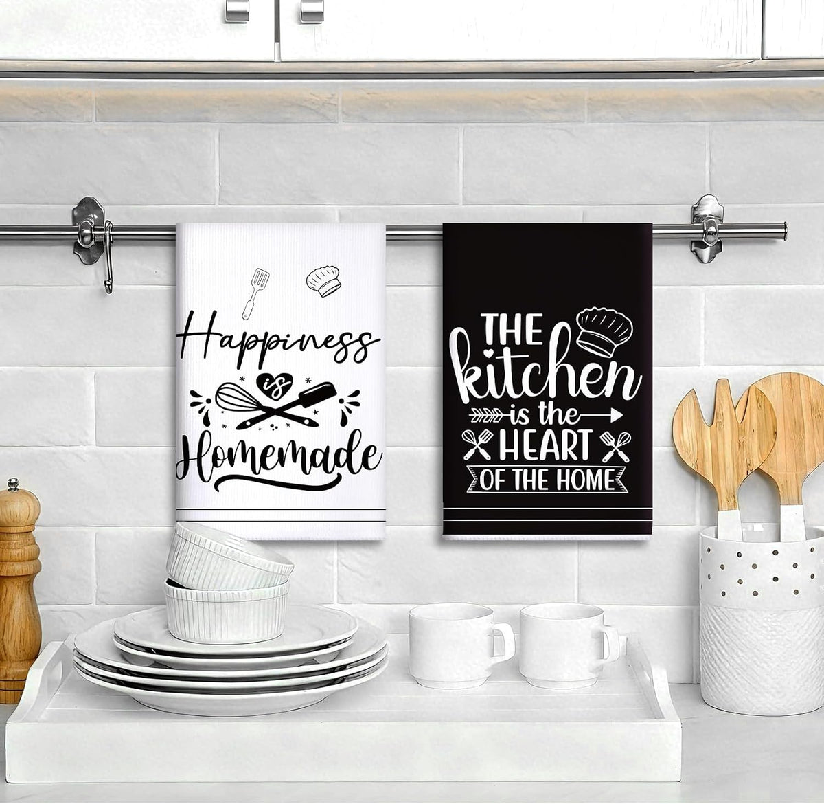 Sratte 6 Pcs Farmhouse Kitchen Decor Accessories Set
