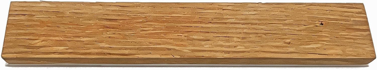 Oak Wood Honing Plate Knife Shapening Polishing Stone for Guided Sharpening System, Double-Polished Wood withAluminum Base for Knife Deburring & Polishing (Oak)