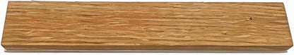 Oak Wood Honing Plate Knife Shapening Polishing Stone for Guided Sharpening System, Double-Polished Wood withAluminum Base for Knife Deburring & Polishing (Oak)