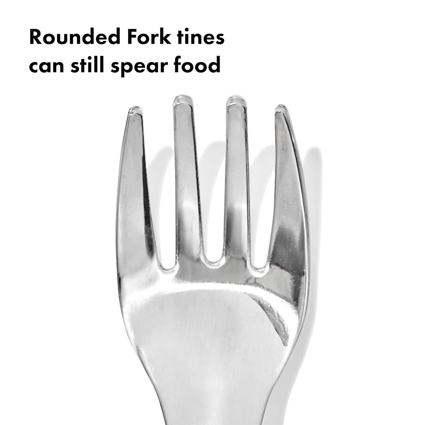 OXO Tot On-The-Go Fork and Spoon Set - Dusk