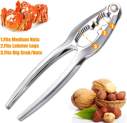 70 Pcs Crab Crackers and Tools, Lobster Cracker Nut Crackers Seafood Tools