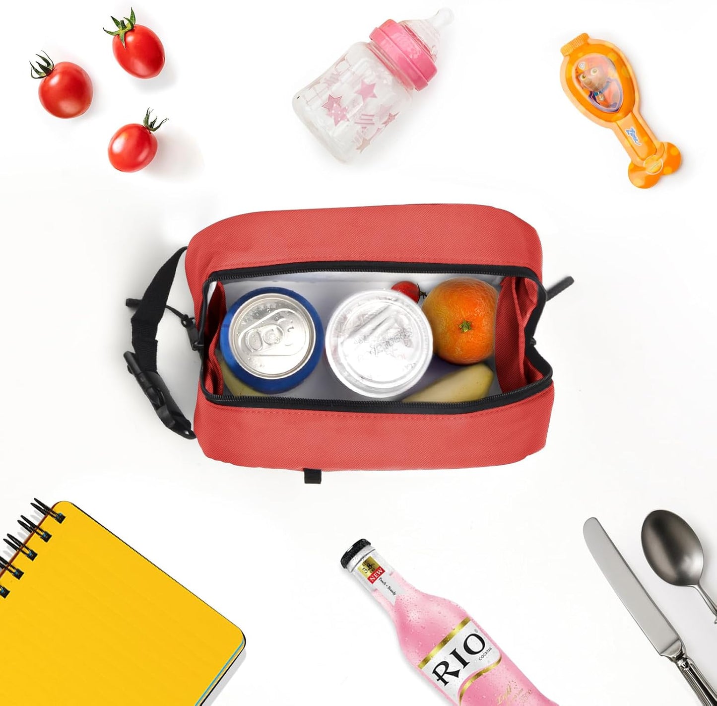 Cerbonny Freezable Cooler Bag for Work/School Travel - Mini Insulated Bag Fit For Yogurt