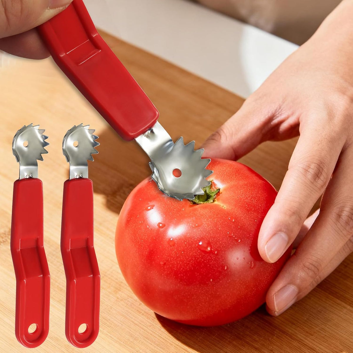 Tomato Corer Tool, 5 Pcs, Stainless Steel