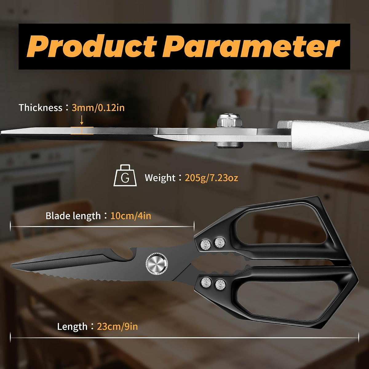 Kitchen Scissors for Food All Purpose Cooking Shears for Meat