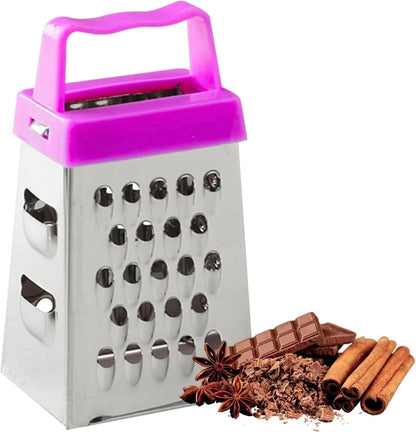 Mini Garlic Grater, Stainless Steel Cheese Ginger Vegetable Spices Small Grater for Kitchen