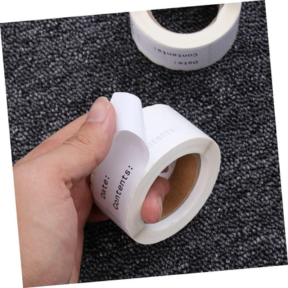 Lurrose 2rolls Kitchen Food Date Label Stickers English Record Date Stickers for Easy DIY Indexing and Practical Identification Eco-Friendly Adhesive for Organized Storage