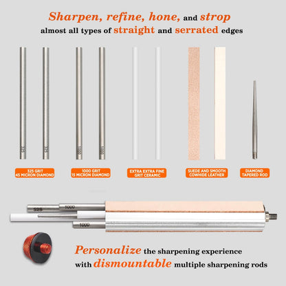 SHARPAL 210N TRANSFOROD 11-In-1 Adjustable Angle Knife Sharpener