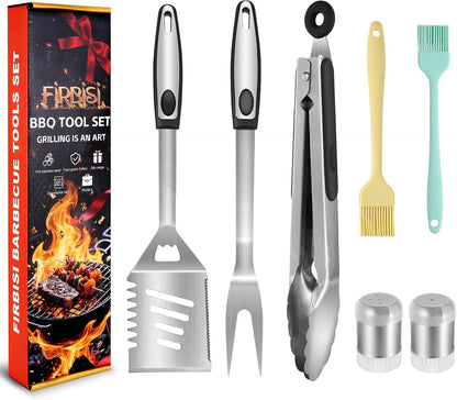 BBQ Grilling Tools Set,Stainless Steel Grilling Accessories Kit for Men Gift,13pc BBQ Grill Utensils Gift Kit with Portable Carry Bag BBQ Tools Grill Tools Set for Backyard Outdoor Grill Cooking