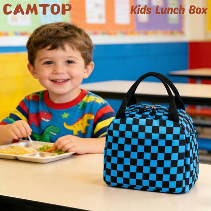 CAMTOP kids lunch bag Cute Insulated lunch box for Boys & Girls Leakproof loncheras for school