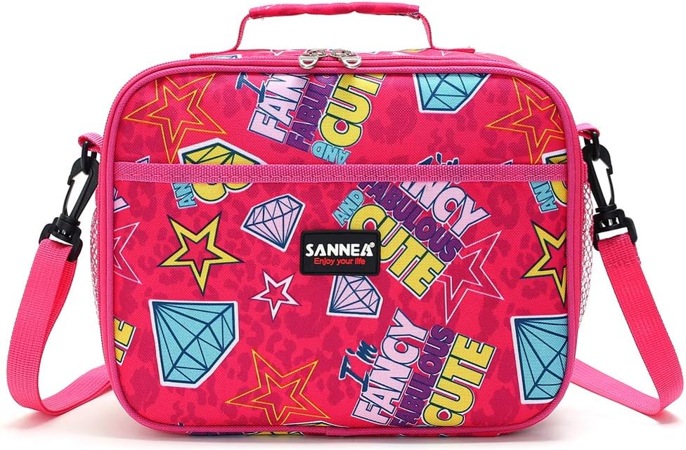 Lunch Bag for Kids Coole Lunch Box Tote for Women Girls Boys Children Student Insulated Bento Bag for School Work Picnic Outdoor Activities