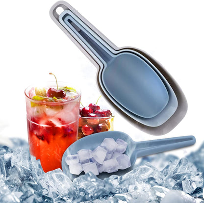 Plastic Scoops for Canisters, Plastic Scoop for Ice Cubes, Flour Scoops Dry Goods Coffee Beans & Cereals