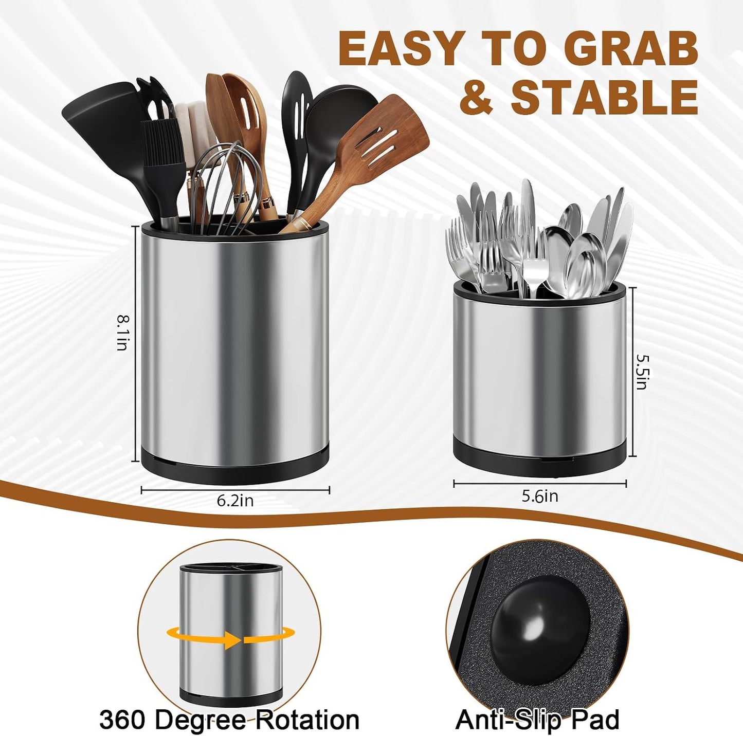 Paper Plate Dispenser for Party, Wood Outdoor Utensil Caddy for Parties, Paper Plate Holders Organizer for Countertop, Black Silverware Holder for Buffet Cutlery, Plates,Flatware, Utensils and Napkins