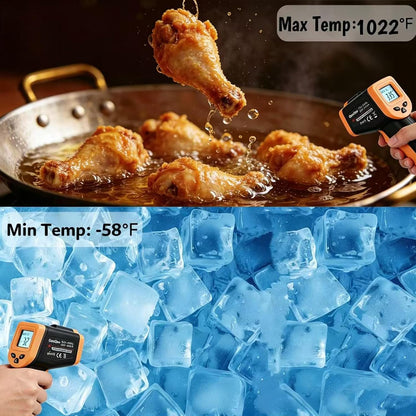 OnniOne Infrared Thermometer Temperature Gun for Cooking -58℉~1022℉