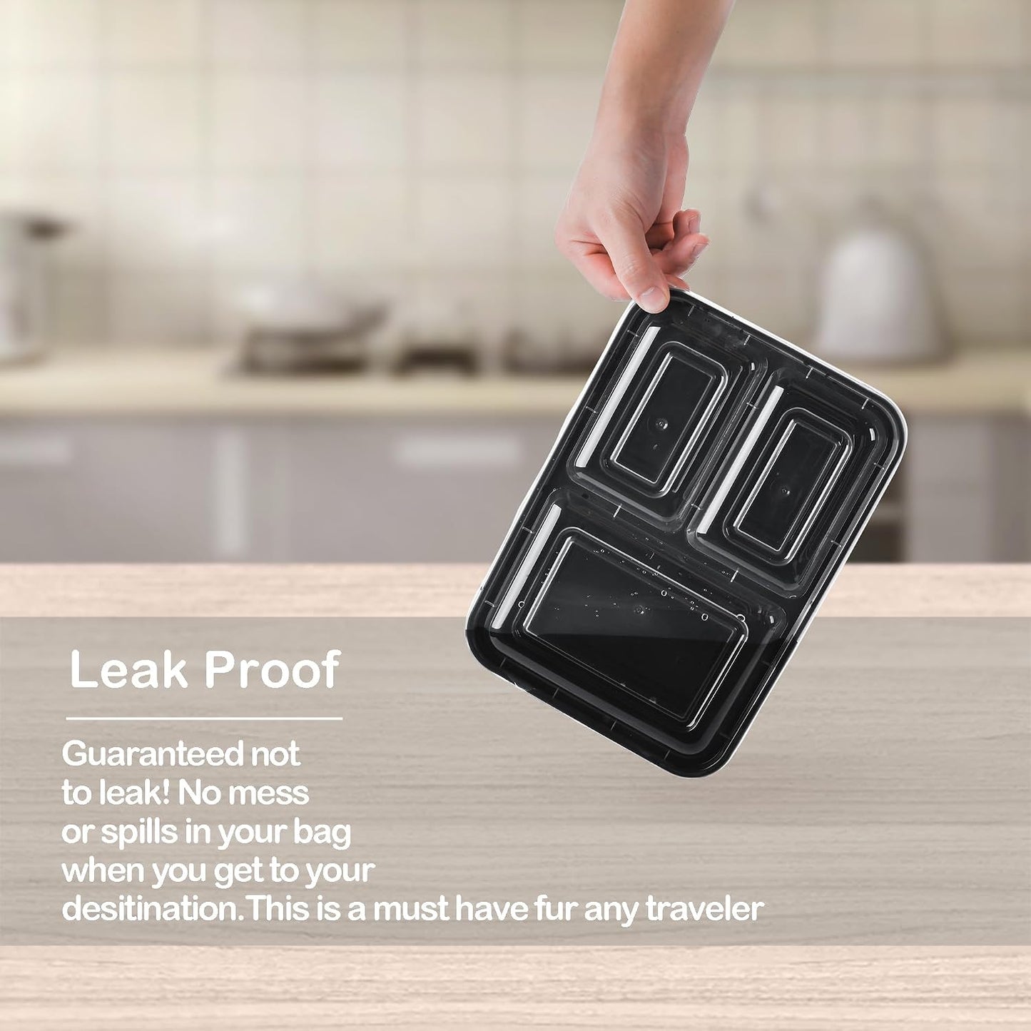 LOKATSE HOME Meal Prep Containers 48 pack 1 Compartment with Lids, Food Storage Bento Stackable Reusable Lunch Boxes, BPA-Free Microwave/Dishwasher/Freezer Safe(38 oz)