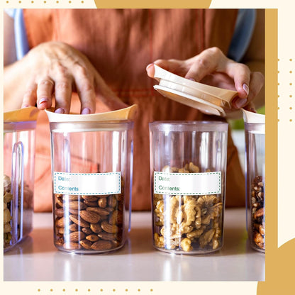 Sayglossy 7000 Pcs Day of Week Label Food Label Monday Through Sunday Management Inventory Sticker Removable Weekly Self Adhesive Date Dot Sticker for Restaurant Kitchen Container (Square)