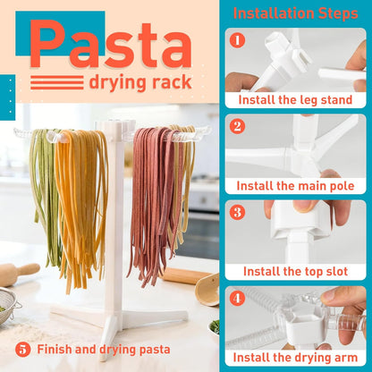OHMU Pasta Making Kit, Pasta Tools for Homemade Noodles