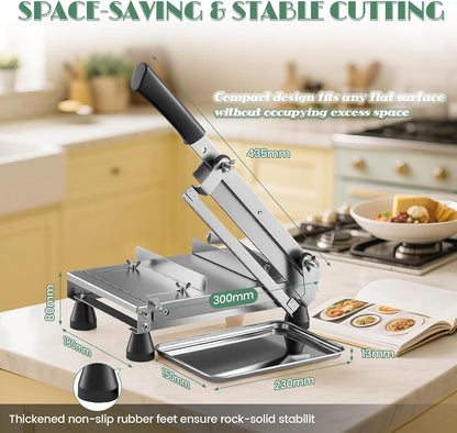 Huanyu Cheese Slicer Stainless Steel Multipurpose Adjustable Thickness